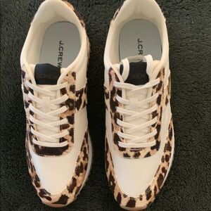 J. Crew Women's Leopard Print Sneakers